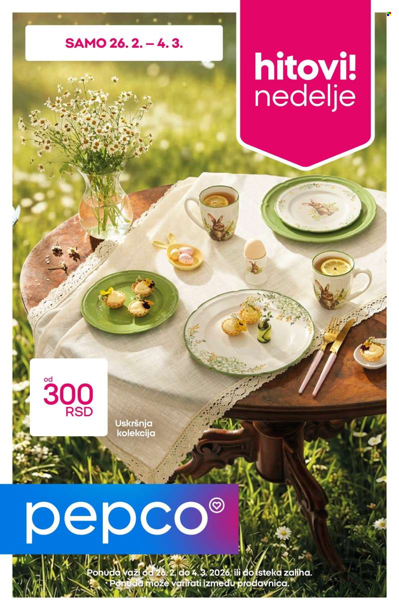 Pepco katalog - 26.02.2026 - 04.03.2026.