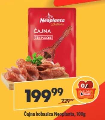 ČAJNA KOBASICA Neoplanta 100g