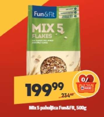 Mix 5 pahuljica Fun Fit 500g