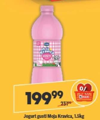 Jogurt gusti Moja kravica 1.5kg