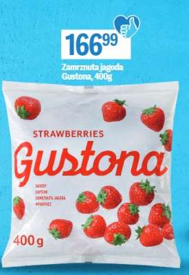 Zamrznuta jagoda Gustona, 400g