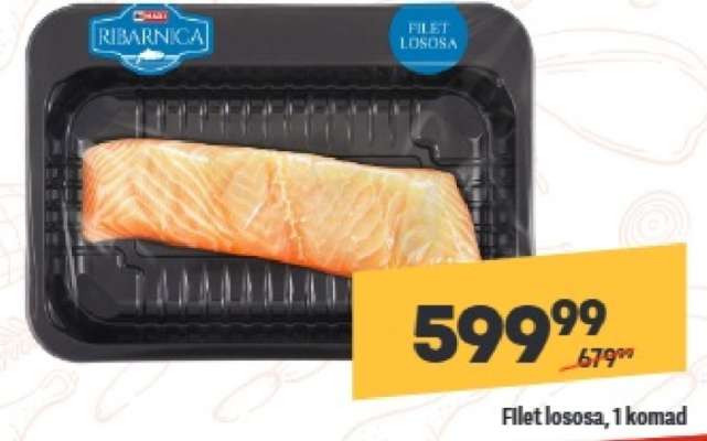 Filet lososa, 1 komad