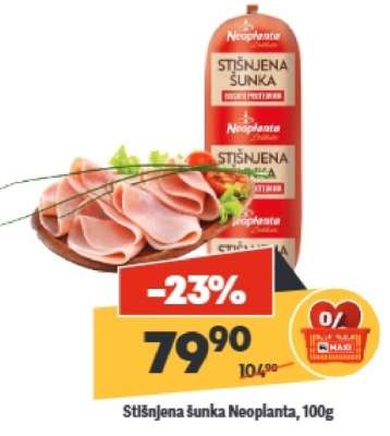 STIŠNJENA ŠUNKA Neoplanta 100g
