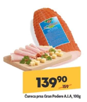 Ćureća prsa Gran Podere Á.I.A 100g