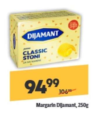 Margarin Dijamant 250g