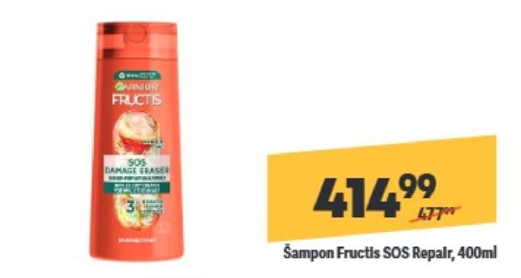 Šampon Fructis SOS Repair, 400ml