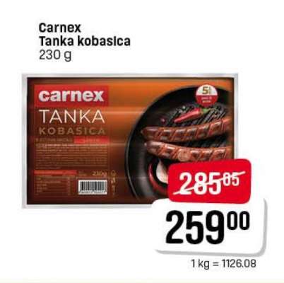 Carnex Tanka kobasica