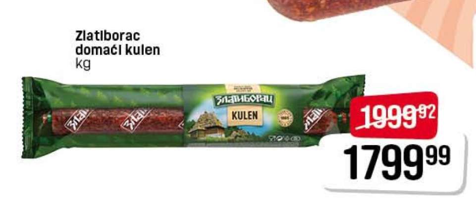 Zlatiborac domaći kulen