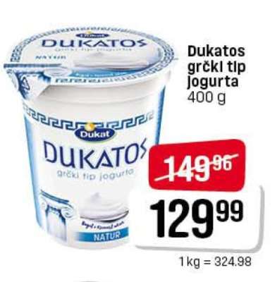 Dukatos Grčki tip jogurta