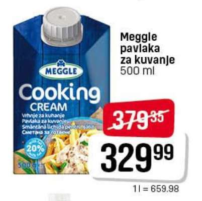 Meggle pavlaka za kuvanje