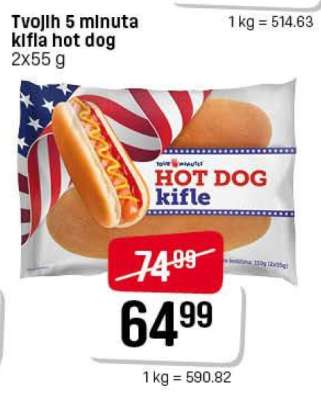 Tvojih 5 minuta kifla hot dog