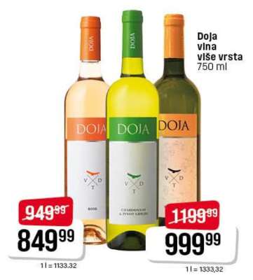 Doja vina više vrsta