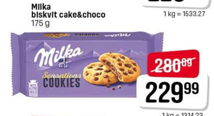 Milka blskvit cake&choco