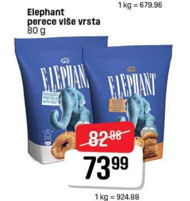Elephant perece vlše vrsta