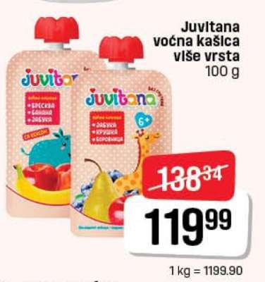 Juvitana voćna kašica