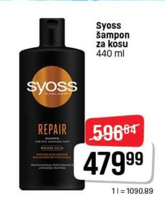 SYOSS Šampon za kosu