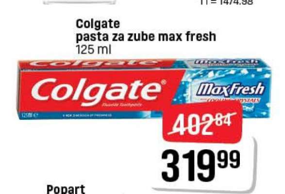 Colgate Pasta za zube Max Fresh