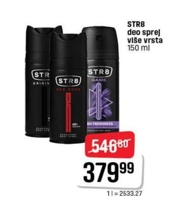 STR8 deo sprej