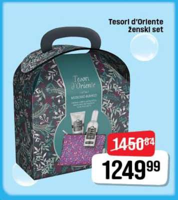 Tesori d'Oriente ženski set