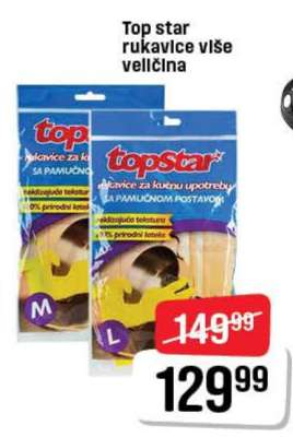 Top star rukavice