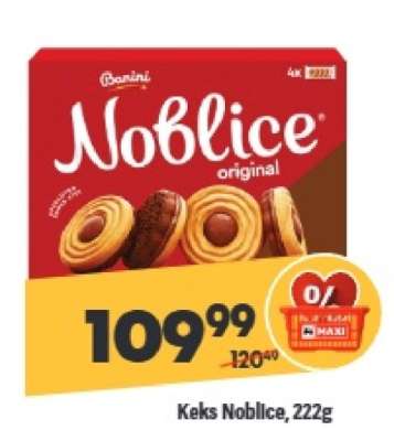 Keks Noblice, 222g