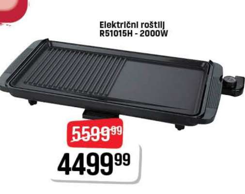 Električni roštilj R51015H - 2000W