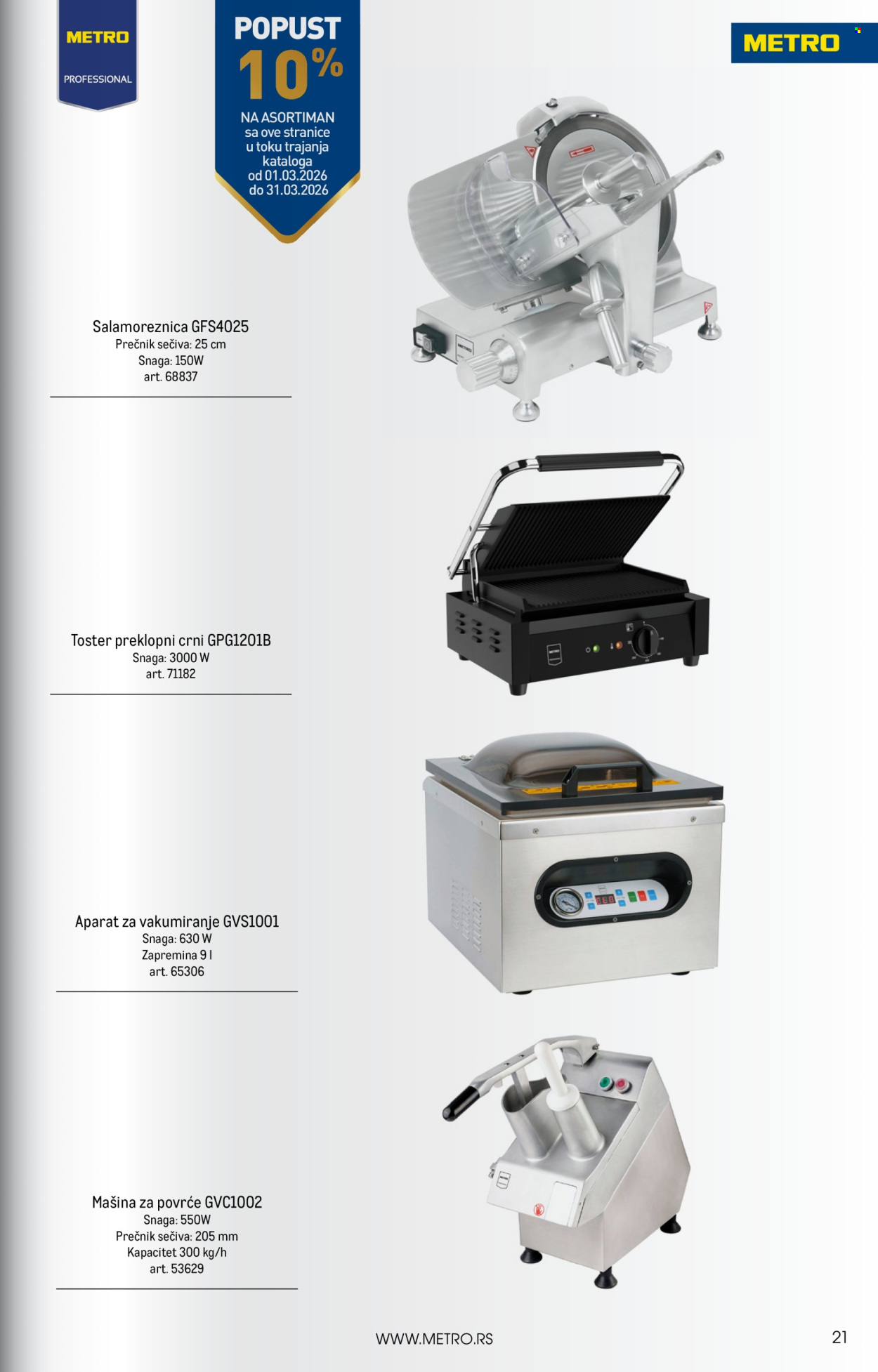 Metro katalog - 01.03.2026 - 31.03.2026. Stranica 21
