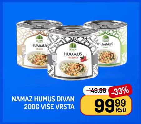 Namaz Humus Divan 200g