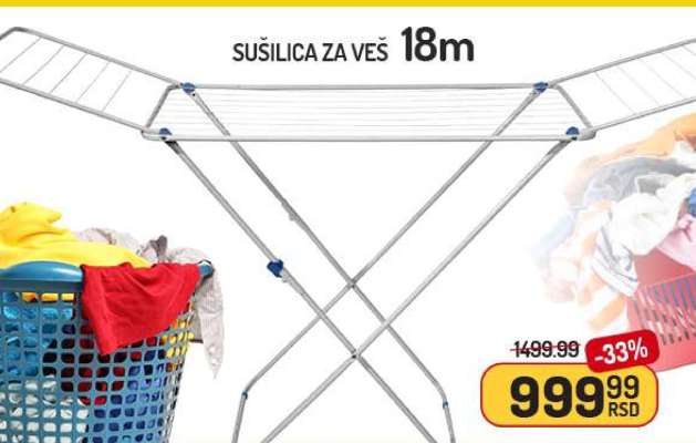Sušilica za veš 18m
