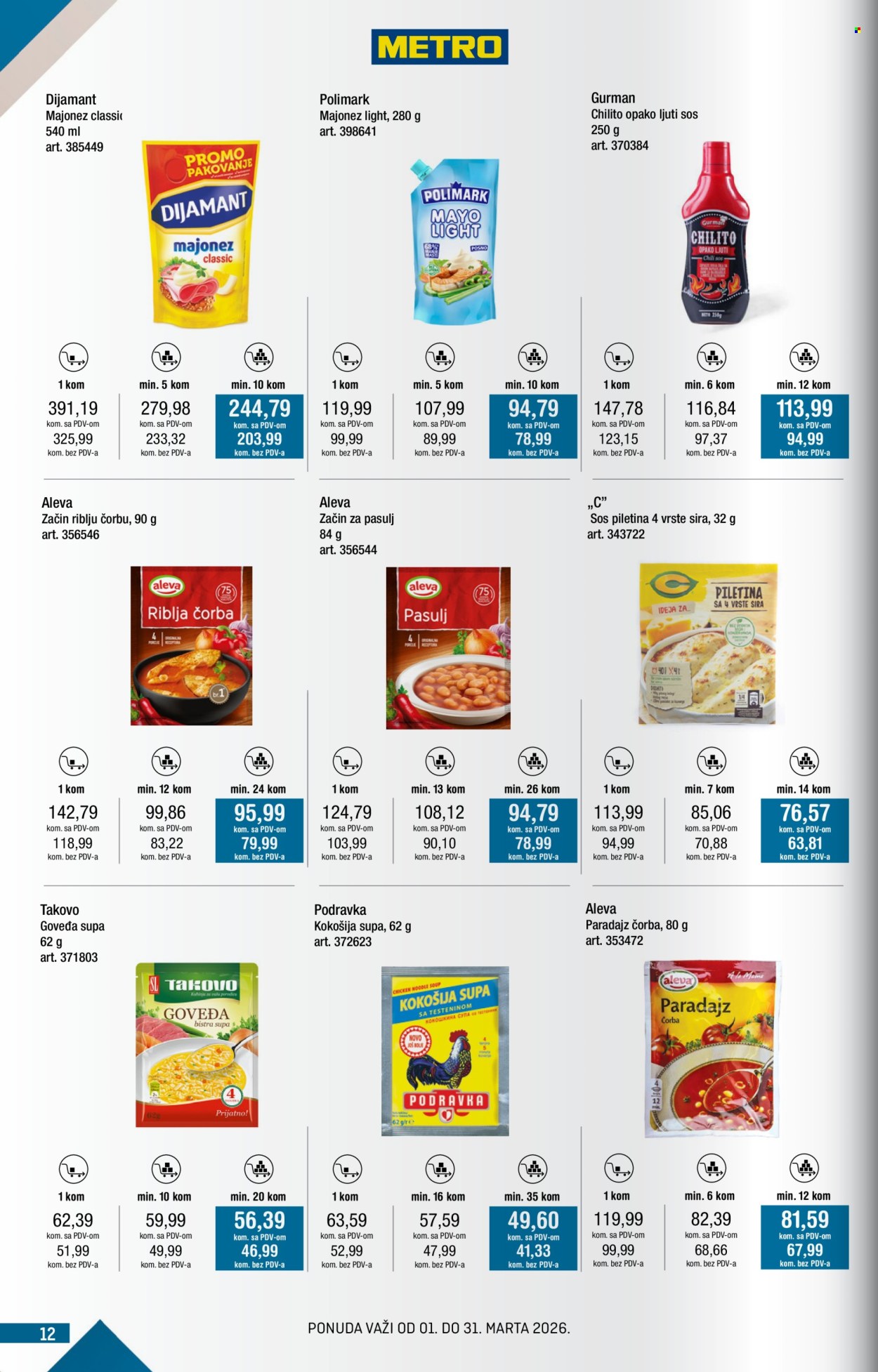 Metro katalog - 01.03.2026 - 31.03.2026. Stranica 12