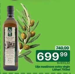 Ulje maslinovo Extra virgin