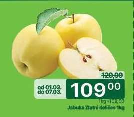 JABUKA ZLATNI DELISES 1kg