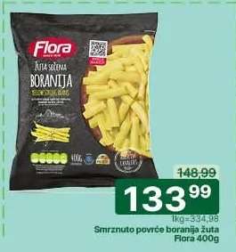 Smrznuto povrće boranija žuta Flora