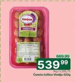 Ćureće ćuftice Vindija 420g