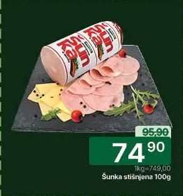 Šunka stisnjena 100g