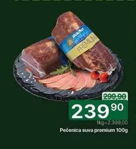 Pečenica suva premium 100g