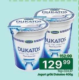 Jogurt grčki Dukatos 400g