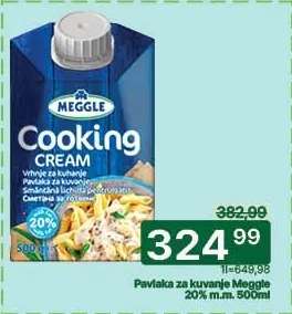 PAVLAKA ZA KUVANJE Meggle