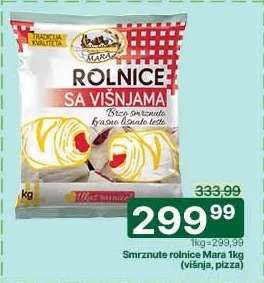 Smrznute rolnice Mara 1kg