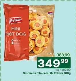 Frikom mini hot dog