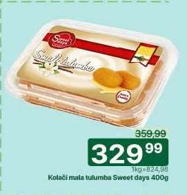 Kolači mala tulumba Sweet days 400g