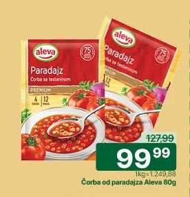 Čorba od paradajza Aleva 80g