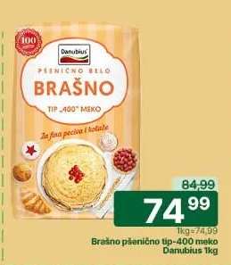 Brašno pšenično tip-400 meko