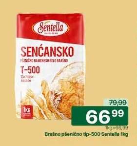 Brašno pšenično tip-500 Sentella 1kg