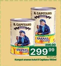 Kompot ananas kolut Il Capitano