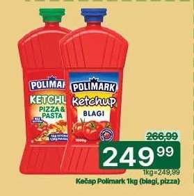 Kečap Polimark 1kg (blagi, pizza)