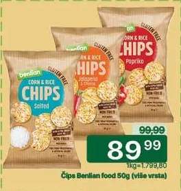 Čips Benlian food 50g
