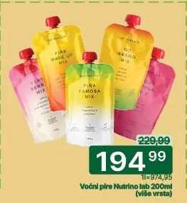 Voćni pire Nutrino lab 200ml