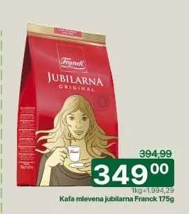 Kafa mlevena jubilarna Franck 175g