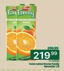 Voćni nektar Nectar Family Narandža 1,5l